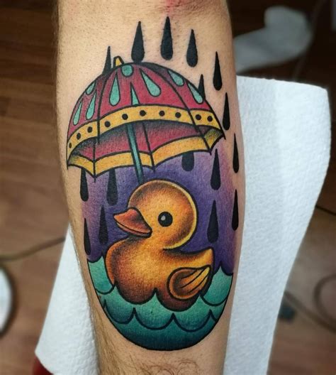 rubber duckie tattoo